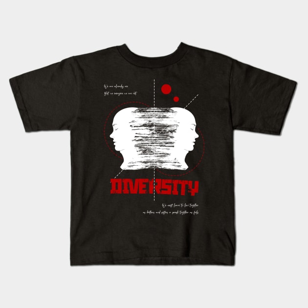 Diversity Kids T-Shirt by Insomnia_Project